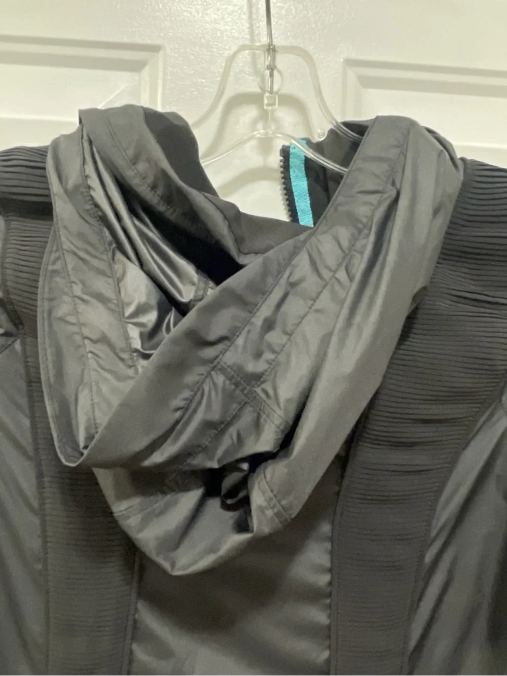 Ivivva By Lululemon Hooded Jacket - size 14 Dark Gray Lightweight Lined